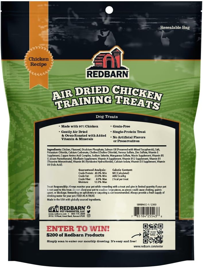 RedBarn Air Dried Chicken Cuts  Rewards 8oz/226g